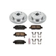 Load image into Gallery viewer, Power Stop 03-12 Infiniti FX35 Rear Autospecialty Brake Kit - Main Product View