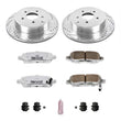 Load image into Gallery viewer, Power Stop 03-12 Infiniti FX35 Rear Z26 Street Warrior Brake Kit - Main Product View