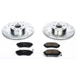 Load image into Gallery viewer, Power Stop 04-06 Subaru Baja Front Z23 Evolution Sport Brake Kit - Main Product View