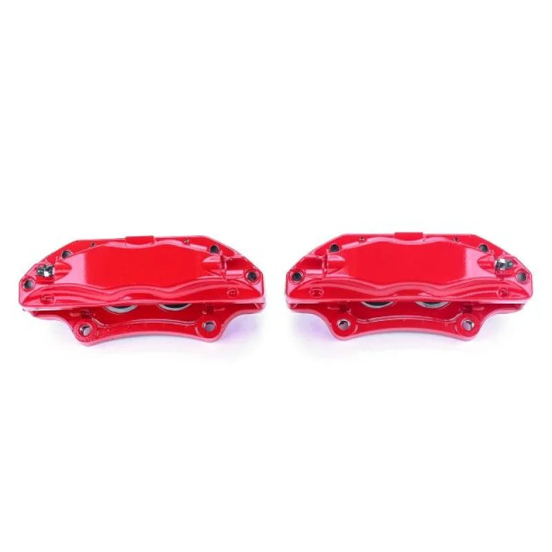 Power Stop 04-08 Acura TL Front Red Calipers w/o Brackets - Pair - Main Product View