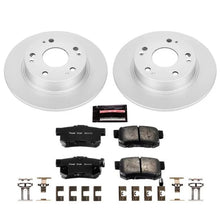 Load image into Gallery viewer, Power Stop 04-08 Acura TSX Rear Z17 Evolution Geomet Coated Brake Kit - Main Product View
