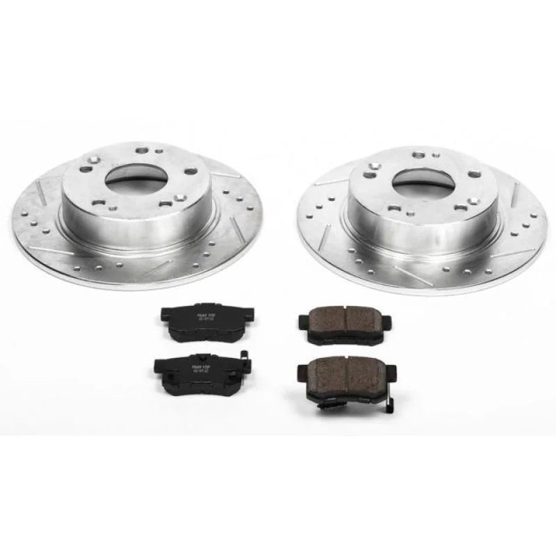 Power Stop 04-08 Acura TSX Rear Z23 Evolution Sport Brake Kit - Main Product View