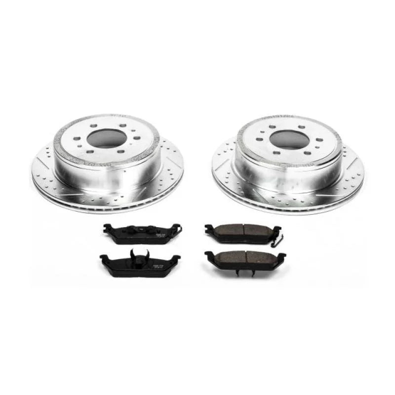Power Stop 04-11 Ford F-150 Rear Z23 Evolution Sport Brake Kit - Main Product View