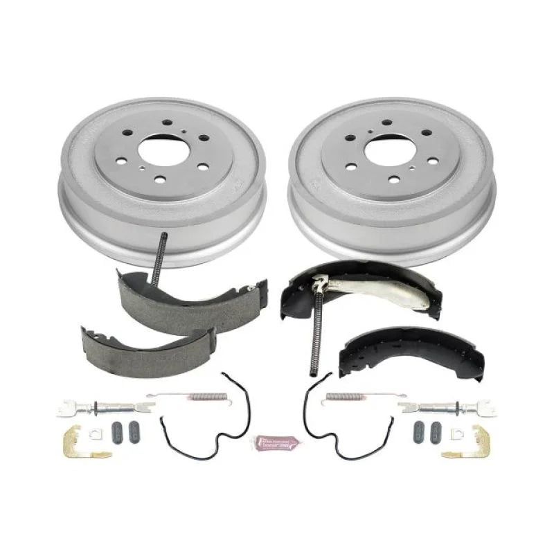 Power Stop 05-08 Chevrolet Silverado 1500 2WD Rear Autospecialty Drum Kit - Main Product View