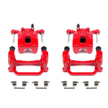 Load image into Gallery viewer, Power Stop 05-08 Infiniti G35 Rear Red Calipers w/Brackets - Pair - Main Product View
