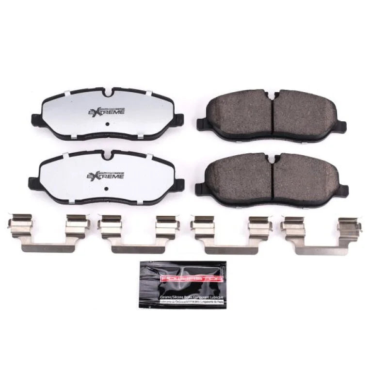 Power Stop 05-09 Land Rover LR3 Front Z36 Truck & Tow Brake Pads w/Hardware - Main Product View