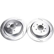 Load image into Gallery viewer, Power Stop 05-09 Land Rover LR3 Rear Evolution Drilled &amp; Slotted Rotors - Pair - Main Product View