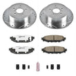 Load image into Gallery viewer, Power Stop 05-09 Subaru Legacy Rear Z26 Street Warrior Brake Kit - Main Product View