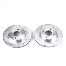 Load image into Gallery viewer, Power Stop 05-10 Chevrolet Cobalt Front Evolution Drilled &amp; Slotted Rotors - Pair - Main Product View