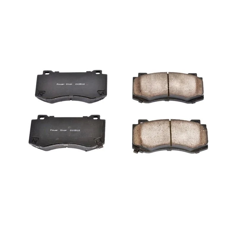 Power Stop 05-10 Chrysler 300 Front Z16 Evolution Ceramic Brake Pads - Main Product View