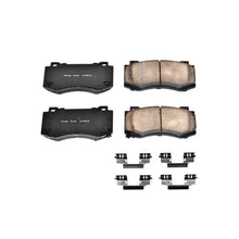 Load image into Gallery viewer, Power Stop 05-10 Chrysler 300 Front Z17 Evolution Ceramic Brake Pads w/Hardware - Main Product View