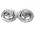 Load image into Gallery viewer, Power Stop 05-10 Chrysler 300 Rear Evolution Drilled &amp; Slotted Rotors - Pair - Main Product View