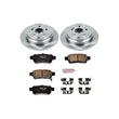 Load image into Gallery viewer, Power Stop 05-10 Honda Odyssey Rear Autospecialty Brake Kit - Main Product View