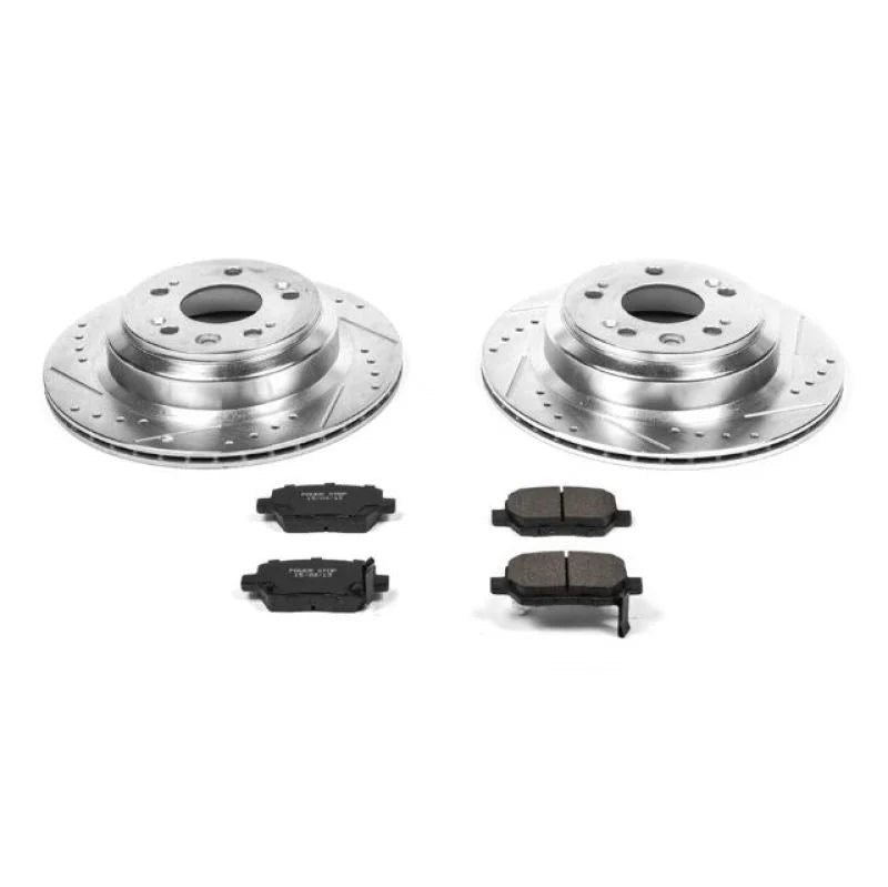 Power Stop 05-12 Acura RL Rear Z23 Evolution Sport Brake Kit - Main Product View