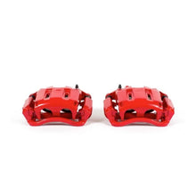 Load image into Gallery viewer, Power Stop 05-12 Ford F-350 Super Duty Front Red Calipers w/Brackets - Pair - Main Product View
