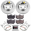 Load image into Gallery viewer, Power Stop 05-12 Porsche Boxster Rear Z23 Evolution Sport Coated Brake Kit - Main Product View