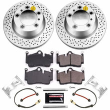 Load image into Gallery viewer, Power Stop 05-12 Porsche Boxster Rear Z23 Evolution Sport Coated Brake Kit - Main Product View