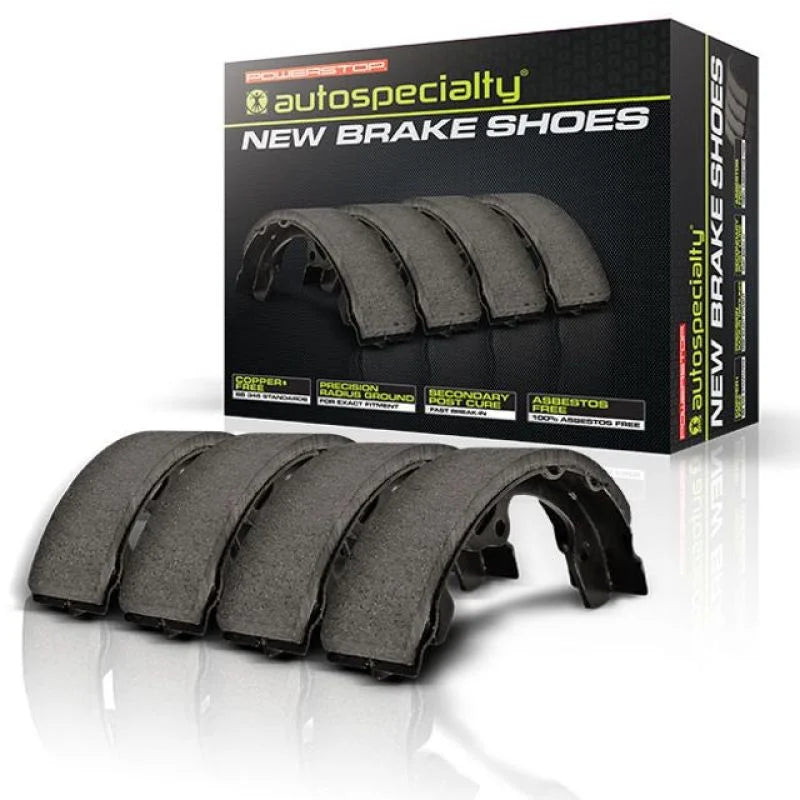Power Stop 05-17 Toyota Tacoma Rear Autospecialty Brake Shoes - Side View