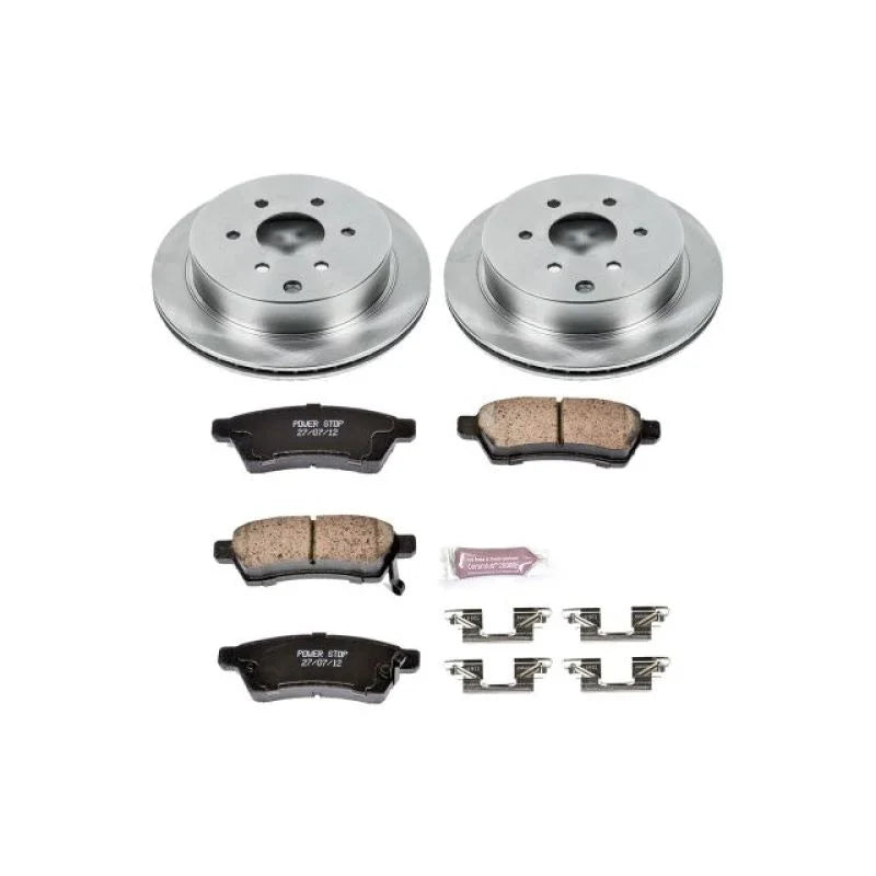 Power Stop 05-18 Nissan Frontier Rear Autospecialty Brake Kit - Main Product View