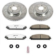 Load image into Gallery viewer, Power Stop 05-19 Chrysler 300 Front Z26 Street Warrior Brake Kit - Main Product View