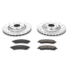 Load image into Gallery viewer, Power Stop 06-07 Cadillac CTS Front Z23 Evolution Sport Brake Kit - Main Product View