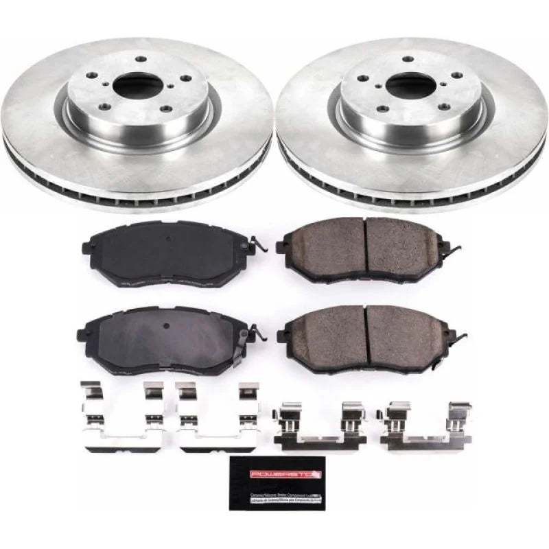 Power Stop 06-07 Subaru B9 Tribeca Front Autospecialty Brake Kit - Main Product View
