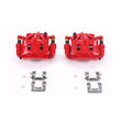 Load image into Gallery viewer, Power Stop 06-07 Subaru B9 Tribeca Front Red Calipers w/Brackets - Pair - Main Product View