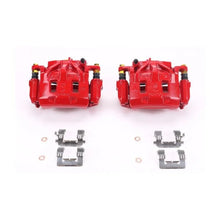 Load image into Gallery viewer, Power Stop 06-07 Subaru B9 Tribeca Front Red Calipers w/Brackets - Pair - Main Product View