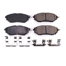 Load image into Gallery viewer, Power Stop 06-07 Subaru B9 Tribeca Front Z17 Evolution Ceramic Brake Pads w/Hardware - Main Product View