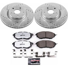 Load image into Gallery viewer, Power Stop 06-07 Subaru B9 Tribeca Front Z26 Street Warrior Brake Kit - Main Product View
