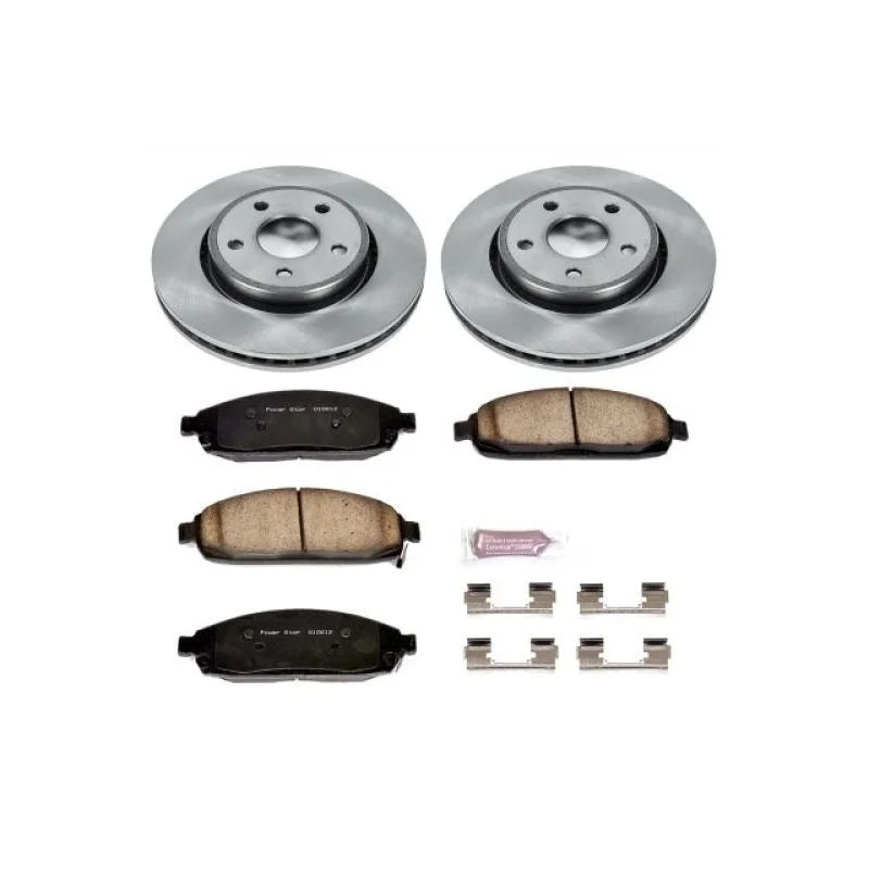 Power Stop 06-10 Jeep Commander Front Autospecialty Brake Kit - Main Product View