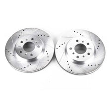Load image into Gallery viewer, Power Stop 06-11 Buick Lucerne Front Evolution Drilled &amp; Slotted Rotors - Pair - Main Product View
