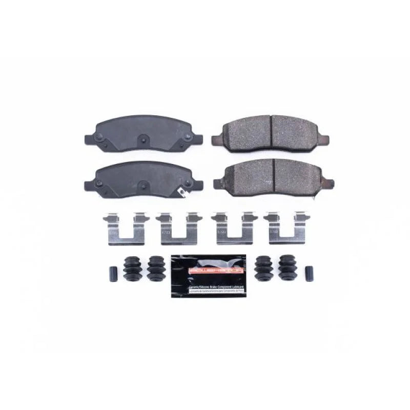 Power Stop 06-11 Buick Lucerne Rear Z23 Evolution Sport Brake Pads w/Hardware - Main Product View