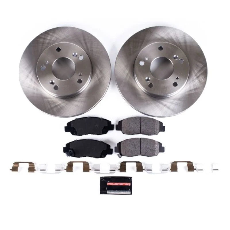 Power Stop 06-11 Honda Civic Front Autospecialty Brake Kit - Main Product View