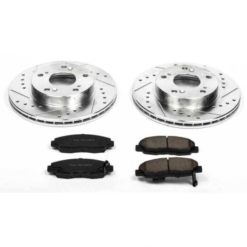 Power Stop 06-11 Honda Civic Front Z23 Evolution Sport Brake Kit - Main Product View