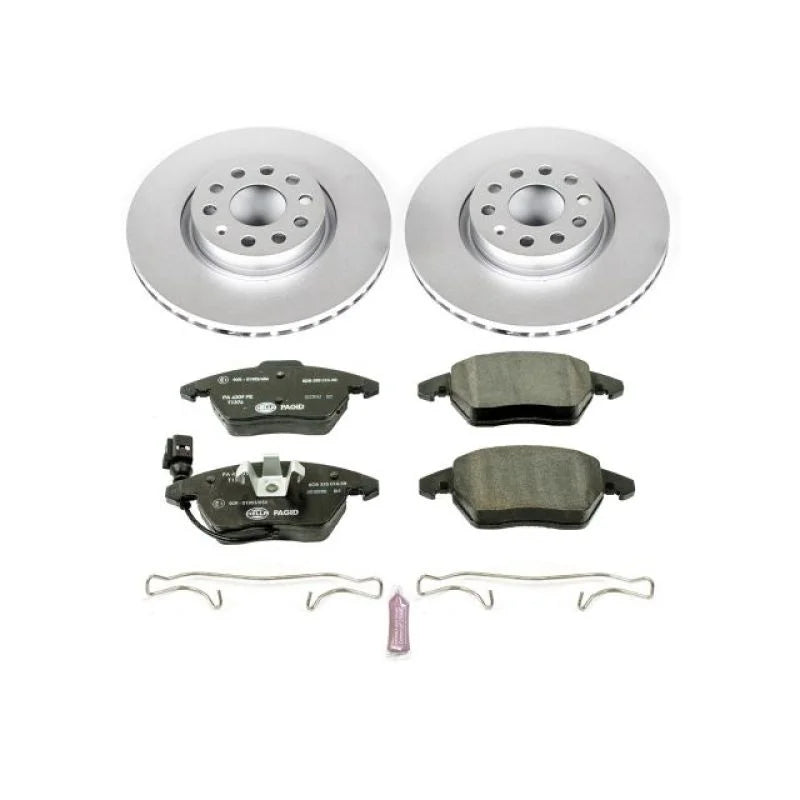 Power Stop 06-13 Audi A3 Front Euro-Stop Brake Kit - Main Product View