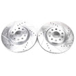 Load image into Gallery viewer, Power Stop 06-13 Audi A3 Front Evolution Drilled &amp; Slotted Rotors - Pair - Main Product View