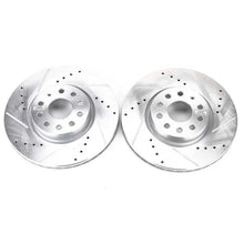 Load image into Gallery viewer, Power Stop 06-13 Audi A3 Front Evolution Drilled &amp; Slotted Rotors - Pair - Main Product View