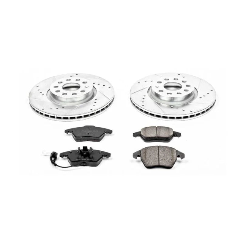 Power Stop 06-13 Audi A3 Front Z23 Evolution Sport Brake Kit - Main Product View