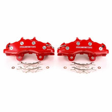 Load image into Gallery viewer, Power Stop 06-13 Chevrolet Corvette Front Red Calipers - Pair - Main Product View