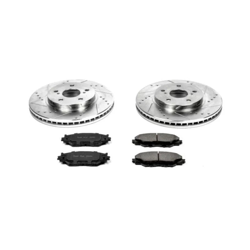 Power Stop 06-15 Lexus IS250 Front Z23 Evolution Sport Brake Kit - Main Product View