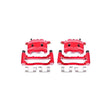 Load image into Gallery viewer, Power Stop 07-08 Cadillac Escalade Front Red Calipers w/Brackets - Pair - Main Product View