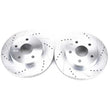 Load image into Gallery viewer, Power Stop 07-09 Chrysler Aspen Front Evolution Drilled &amp; Slotted Rotors - Pair - Main Product View
