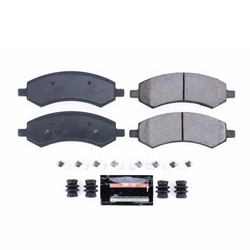 Power Stop 07-09 Chrysler Aspen Front Z23 Evolution Sport Brake Pads w/Hardware - Main Product View