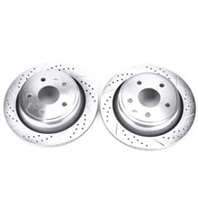 Load image into Gallery viewer, Power Stop 07-09 Chrysler Aspen Rear Evolution Drilled &amp; Slotted Rotors - Pair - Main Product View