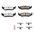 Load image into Gallery viewer, Power Stop 07-09 Chrysler Aspen Rear Z36 Truck &amp; Tow Brake Pads w/Hardware - Main Product View