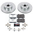 Load image into Gallery viewer, Power Stop 07-09 Mercedes-Benz E550 Front Z26 Street Warrior Brake Kit - Main Product View