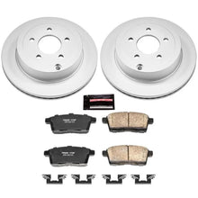Load image into Gallery viewer, Power Stop 07-10 Ford Edge Rear Z17 Evolution Geomet Coated Brake Kit - Main Product View