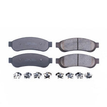 Load image into Gallery viewer, Power Stop 07-10 Ford F-250 Super Duty Rear Z17 Evolution Ceramic Brake Pads w/Hardware - Main Product View