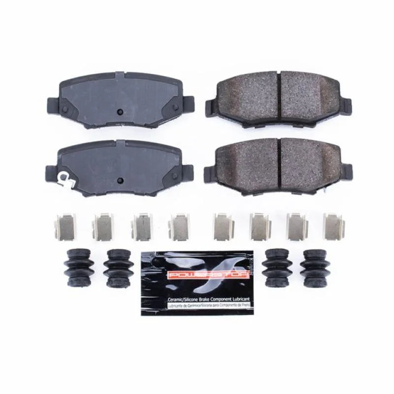 Power Stop 07-11 Dodge Nitro Rear Z23 Evolution Sport Brake Pads w/Hardware - Main Product View